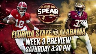 Can Florida State Shock Alabama | Week 3 FSU vs. Alabama Preview & Breakdown