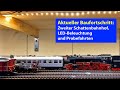 My model railroad dream layout second staging yard and ledlighting english subtitles