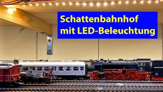 My model railroad dream layout: Second staging yard and LED-lighting (English subtitles)