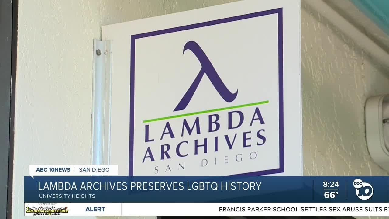 Lambda Archives preserves the LGBTQ History in San Diego - YouTube