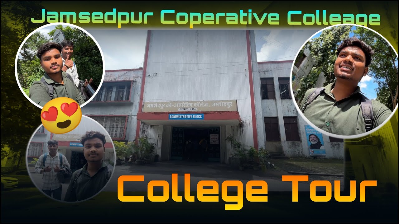 Jamshedpur Coperative Colleage | My College Tour ❤️😎 #vlog