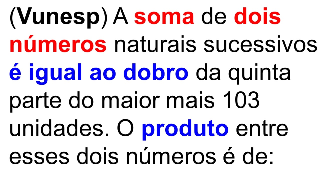 💥 PASSO A PASSO 🧠 5 Questões VUNESP de EQUAÇÃO ✅ Matemática para Concurso – Prepare-se para 2026