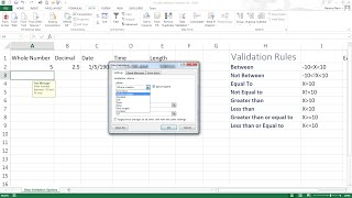 Easy Excel 2013 Tutorial - Data Validation Options (15)