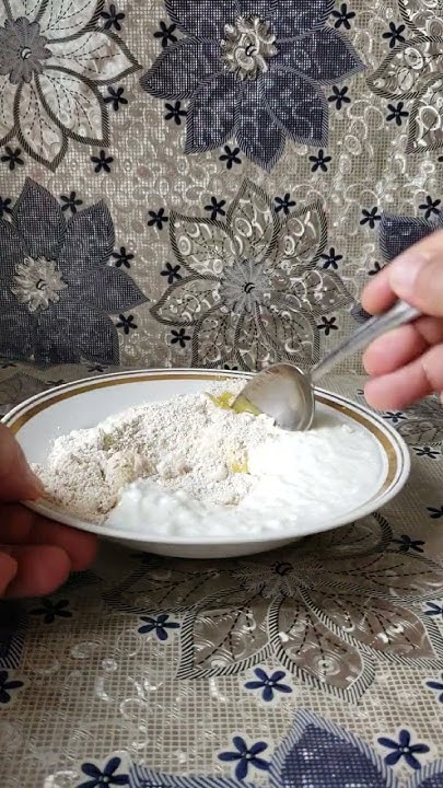 240404 Сырая овсянка молотая с мёдом и простоквашей Блюдо сыроедов ...