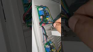 Lift automatic voltage stabilizer (AVR) voltage adjustment procedure.