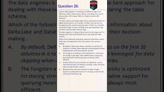 20. databricks professional certification | databricks interview questions and answers
