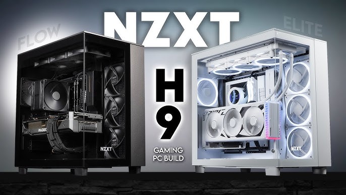 NZXT H9 Flow PC Case Review - CGMagazine
