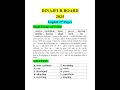 Solution of Right Forms of Verbs for DINAJPUR BOARD 2025
