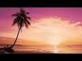 Sunset And Ocean Waves On A Tropical Beach Sunset And Ocean Waves On A Tropical Beach