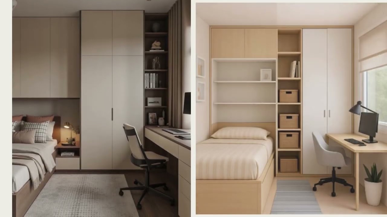 أسرار ترتيب غرف النوم الصغيرة… حلول بسيطة هتغيّر غرفتك!