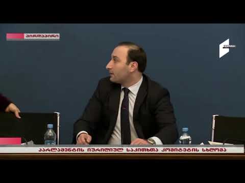 ხმაური იურიდიულ კომიტეტზე