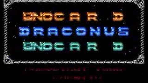 DRACONUS Intro (Atari 800 XL)