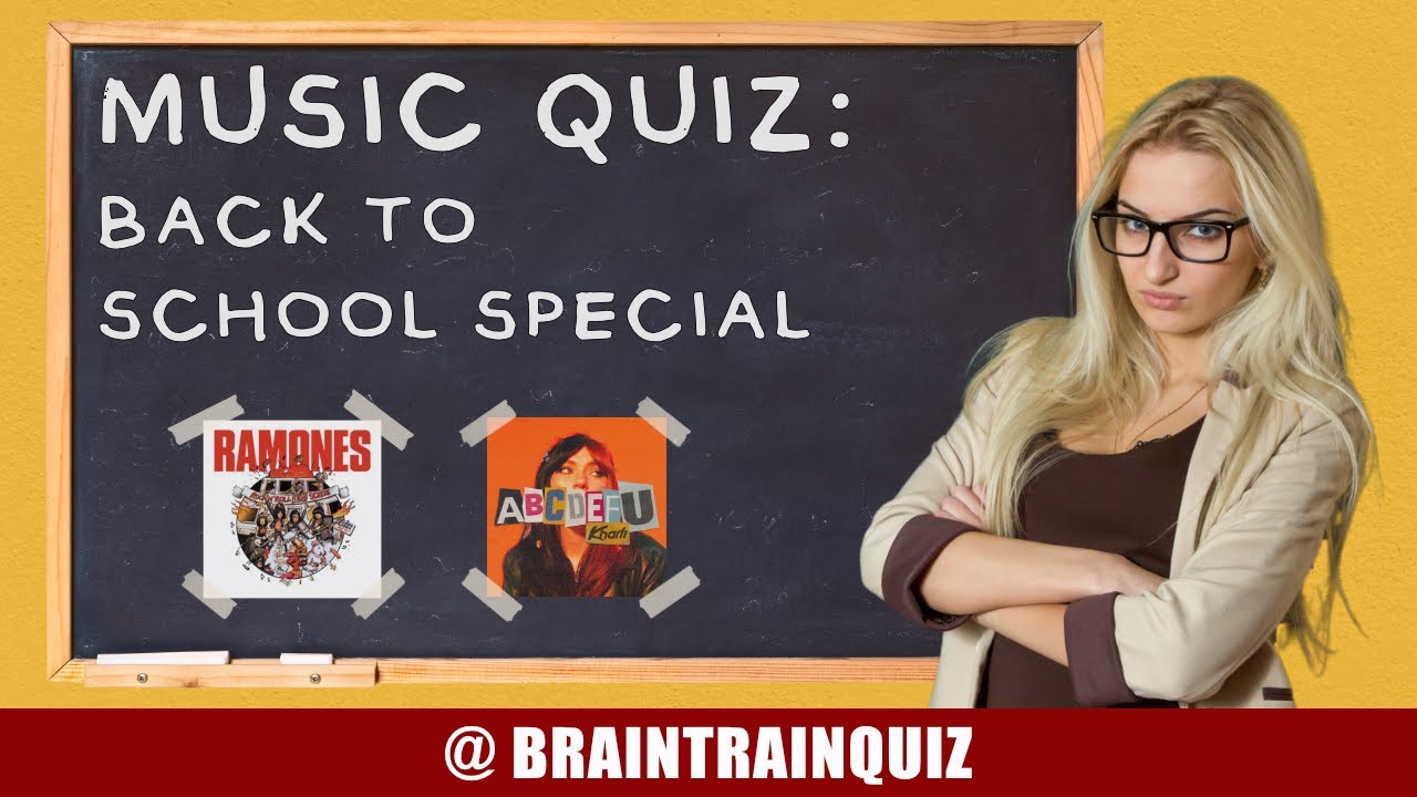 MUSIC QUIZ: Back to School Themed