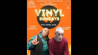 VINYL SUNDAY @163 LOUNGE  🔥🔥19th APRIL 26 SWEET TOUCH & DJ EDGIE - SOUL REGGAE ROOTS LOVERS