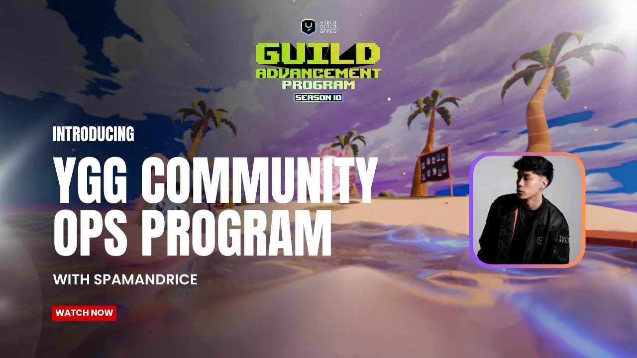 Introducing YGG Community Ops Program with Spamandrice