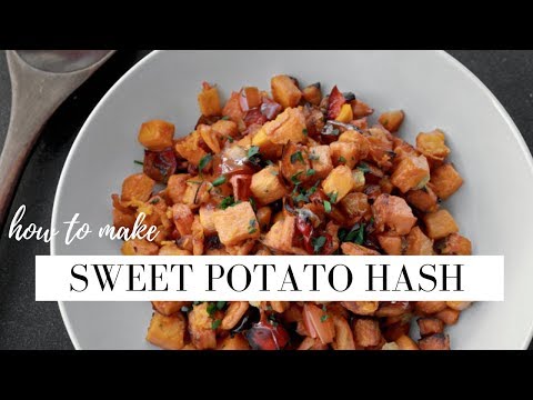 SWEET POTATO HASH | Delicious Sweet Potato Recipes | STACEY FLOWERS