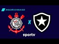 CORINTHIANS X BOTAFOGO | AQUECIMENTO AO VIVO | BRASILEIRÃO 2025 | #live | sportvroblox