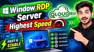 Windows RDP Server High Speed 🔥 | Fast & Stable RDP/VPS 2026