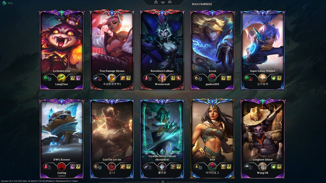 T1 Oner | Lee Sin JUNGLE vs Qiyana | Patch 26.1 | 2026-01-13 | LoL Replay