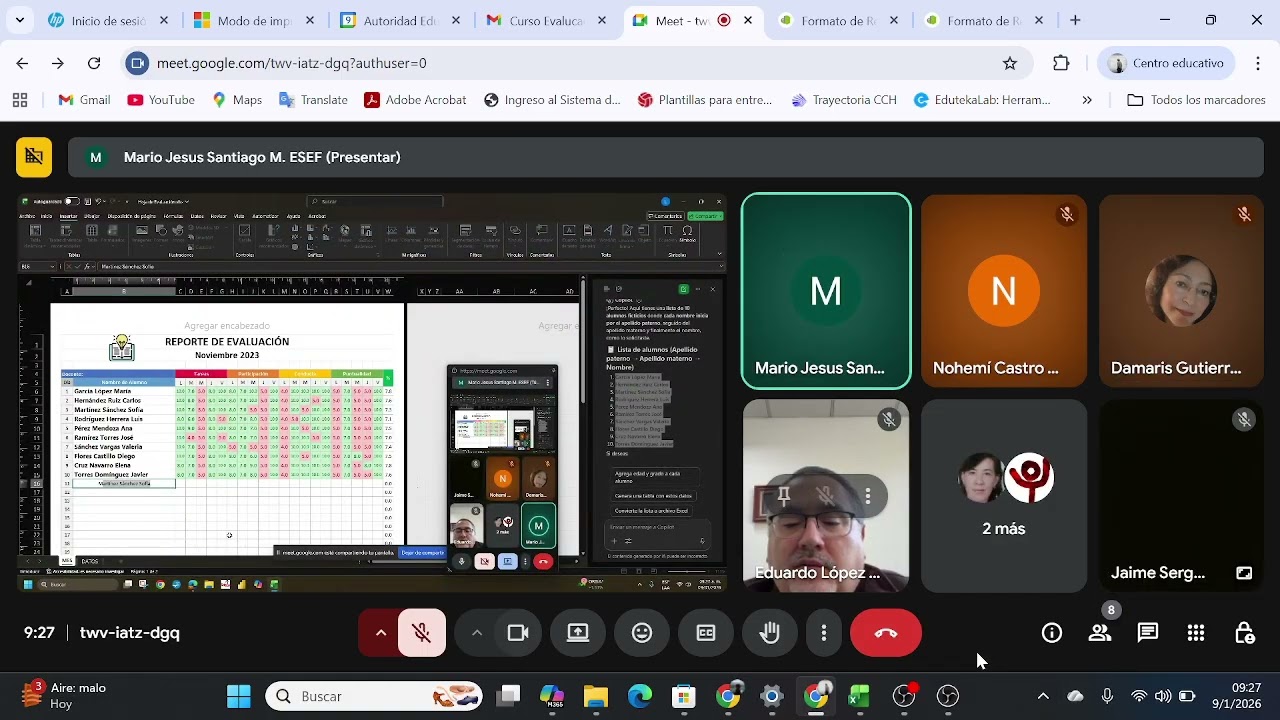 Clase del 9 de enero de 2026, Curso DGENAM Evaluación con IA y herramientas digitales  Parte 1