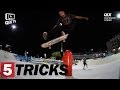 5 Tricks - Ademar Luquinhas no Allan Skatepark
