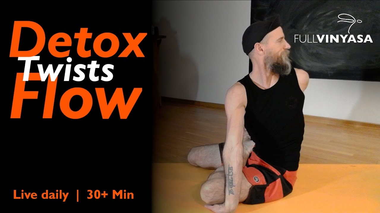 Ashtanga Detox Twists | Realign Your Mind | 30 Min Yoga - Day 551