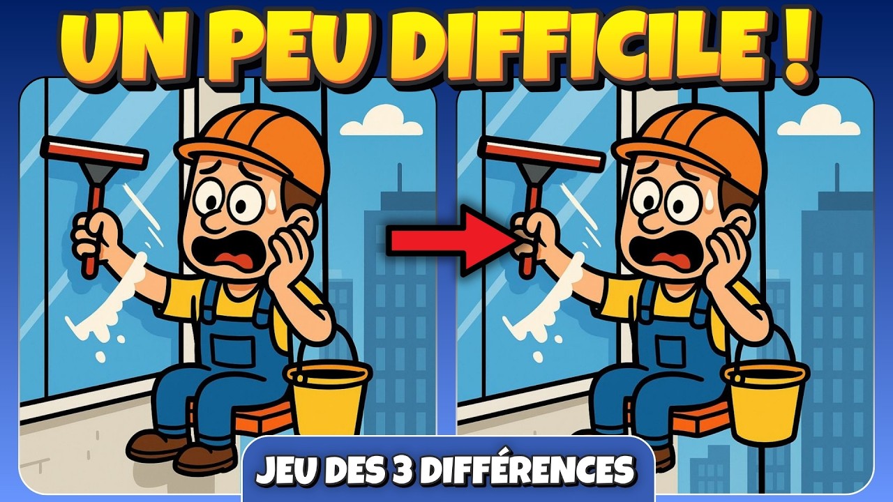🚫Trouve l'erreur impossible ! 😱 [Trouve les 3 Différences]