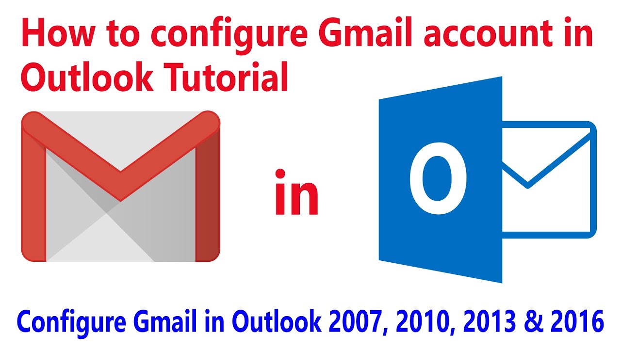 set outlook gmail  New  How to configure Gmail account in Outlook in hindi Step by step
