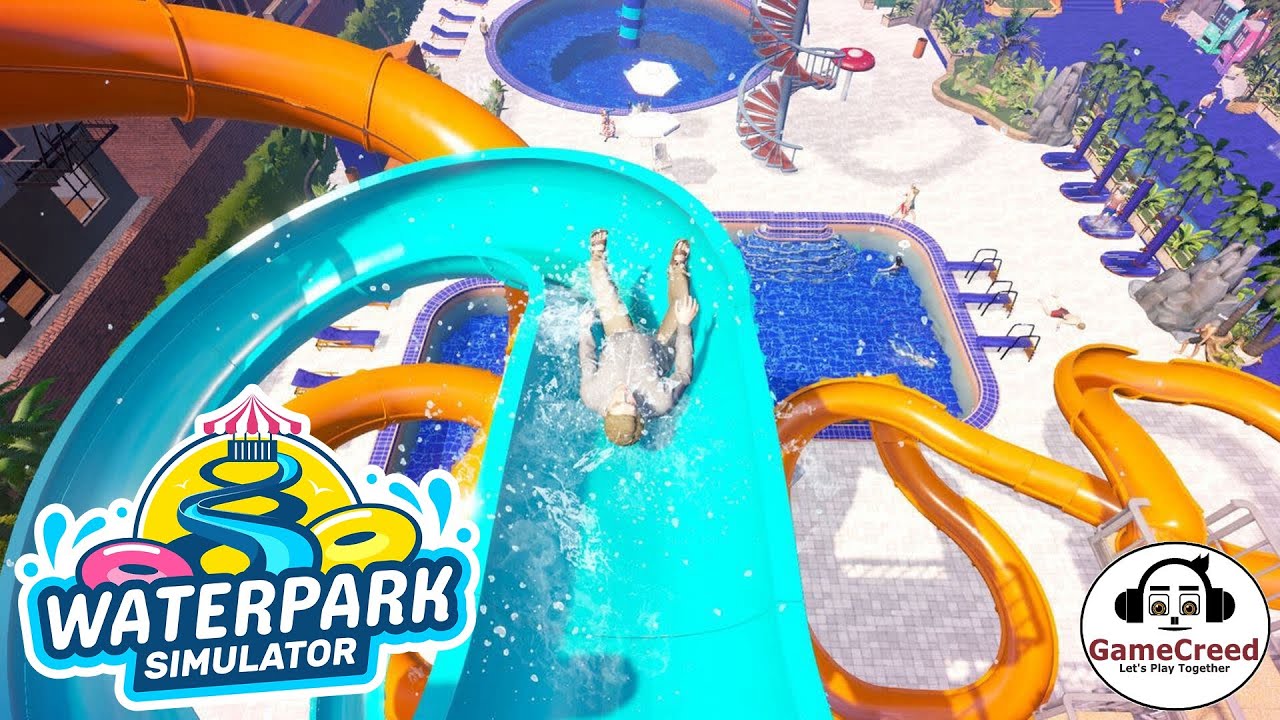 Inauguration of My First Water Park - Waterpark Simulator Gameplay in Hindi - Episode 1