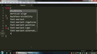 Sidebar using Html & Css