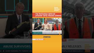 Pat McFadden defends the prisoner early release scheme and describes 'collapsing' prison system