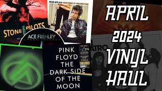 APRIL 2024 VINYL HAUL  Stone Temple Pilots, Linkin Park, Ace Frehley, Pink Floyd, Bob Dylan & more!