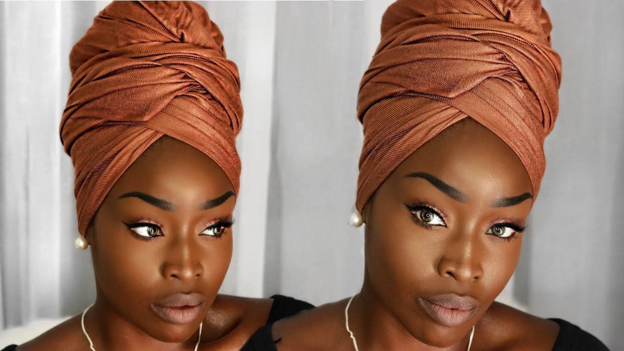 7. Blonde Hair Wrap Headwrap - wide 8