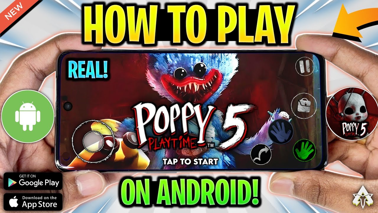 *НОВИНКА* КАК ИГРАТЬ В POPPY PLAYTIME CHAPTER 5 НА ANDROID (НАСТОЯЩАЯ) МОБИЛЬНАЯ ВЕРСИЯ POPPY PLA...