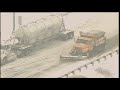 Schools close as wintry storm hits Missouri