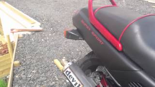 CBR 1000 F noire mat