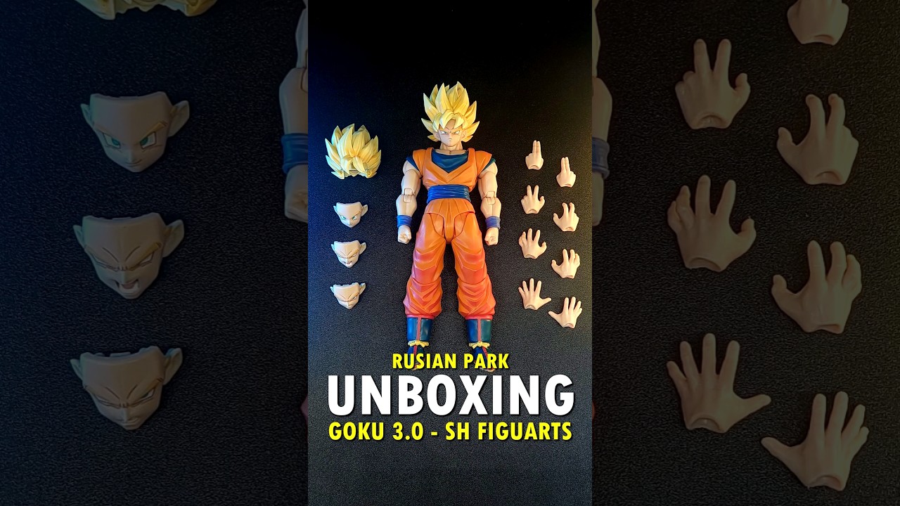 💥 Unboxing: Goku 3.0 - Sh Figuarts #toys #juguetes #figuras #dragonballz
