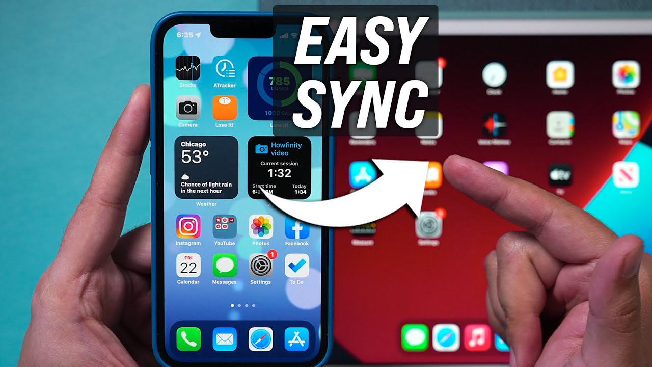 How To Sync Iphone And Ipad