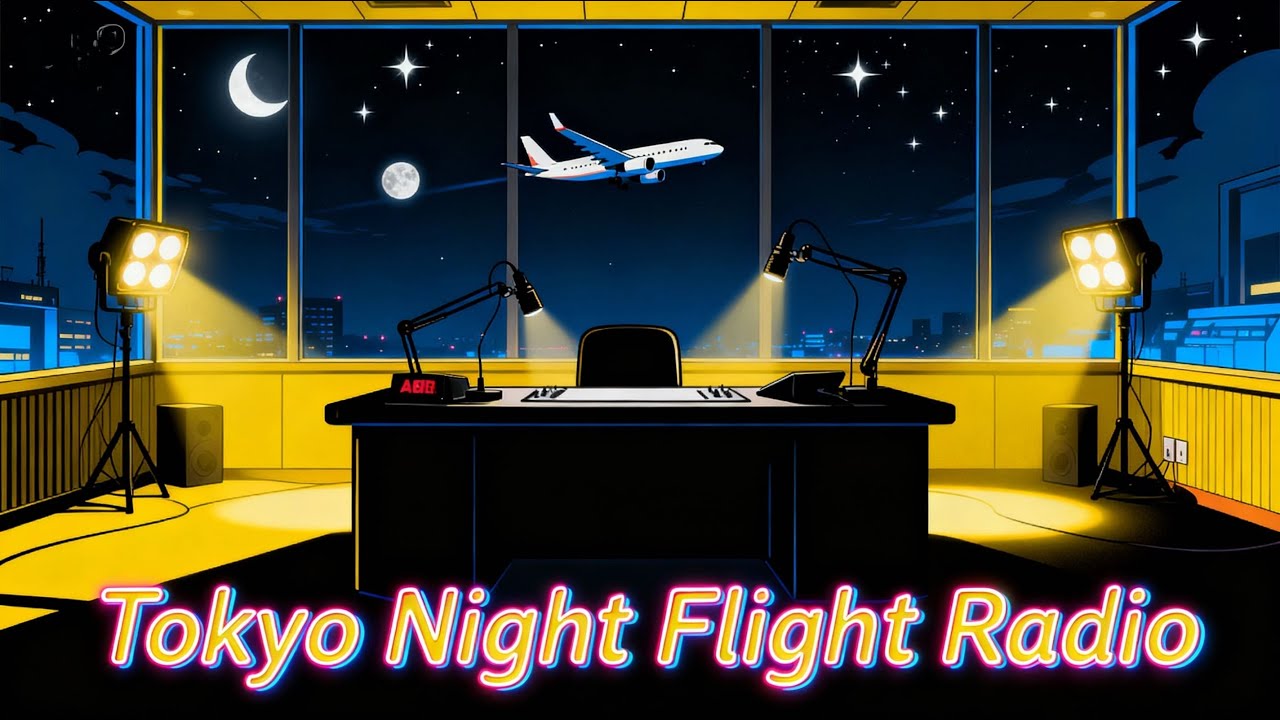 # 197 Tokyo Night Flight Radio | Lo-fi World Fusion Grooves | Cross-Cultural Soundscape