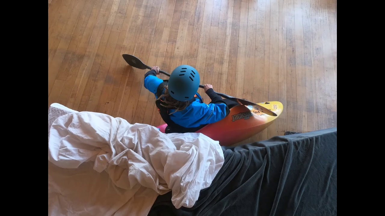 Freestyle Kayaking at home YouTube