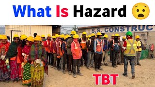 What is Hazard !! Tool box talk !! Safety Video || Safety Officer Vishal sir