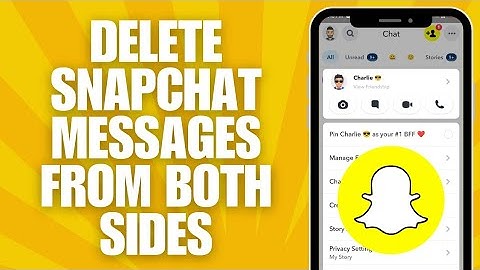 How to Delete Snapchat Chats From Both Sides in 2025 (Official Snapchat Update)