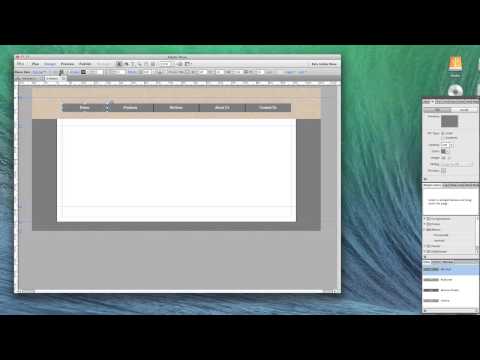 Adobe Muse Menu with Dividers Tutorial