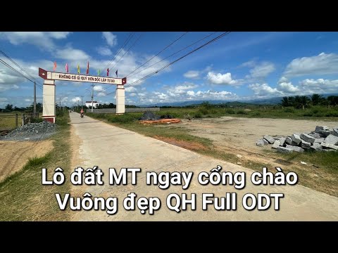 Video NH274 Lô đất MT ngay cổng chào, vuông như bánh chưng,... - youtube