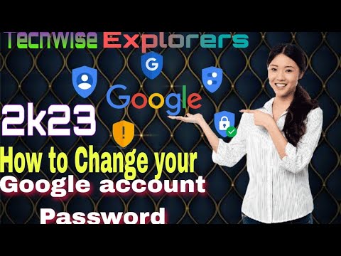 How to change your Google account Password 2023 || Google account ...