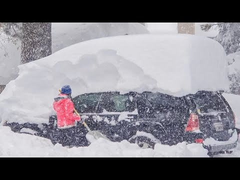 Snow hell in