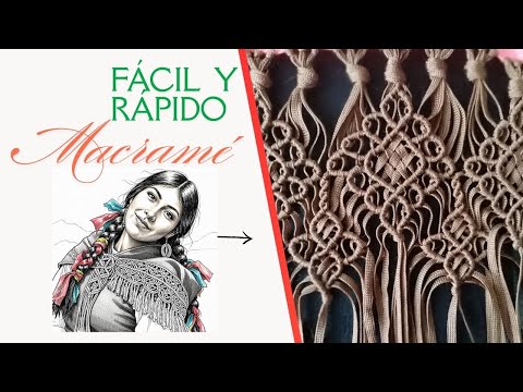Aprende Macramé GRATIS ¡Tan Fácil y Rápido!