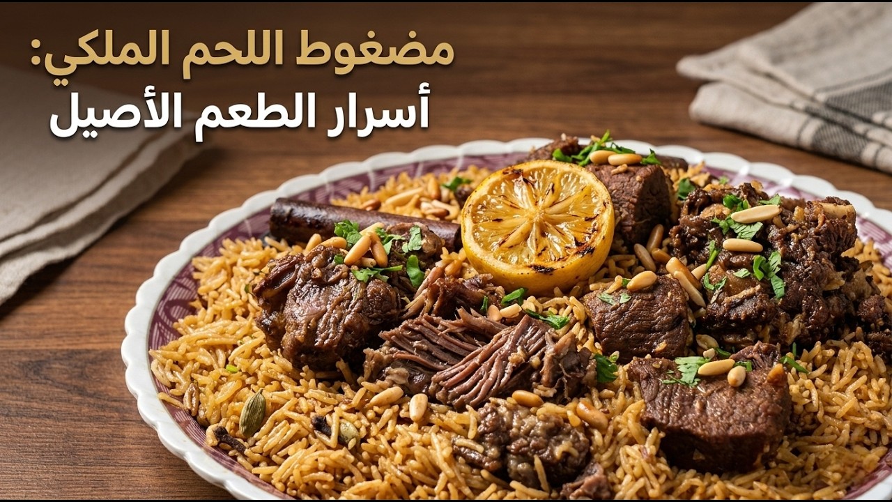 مضغوط اللحم بالخلطة السرية 🥩🔥 سر اللون البني والطعم القوي (طريقة المطاعم)