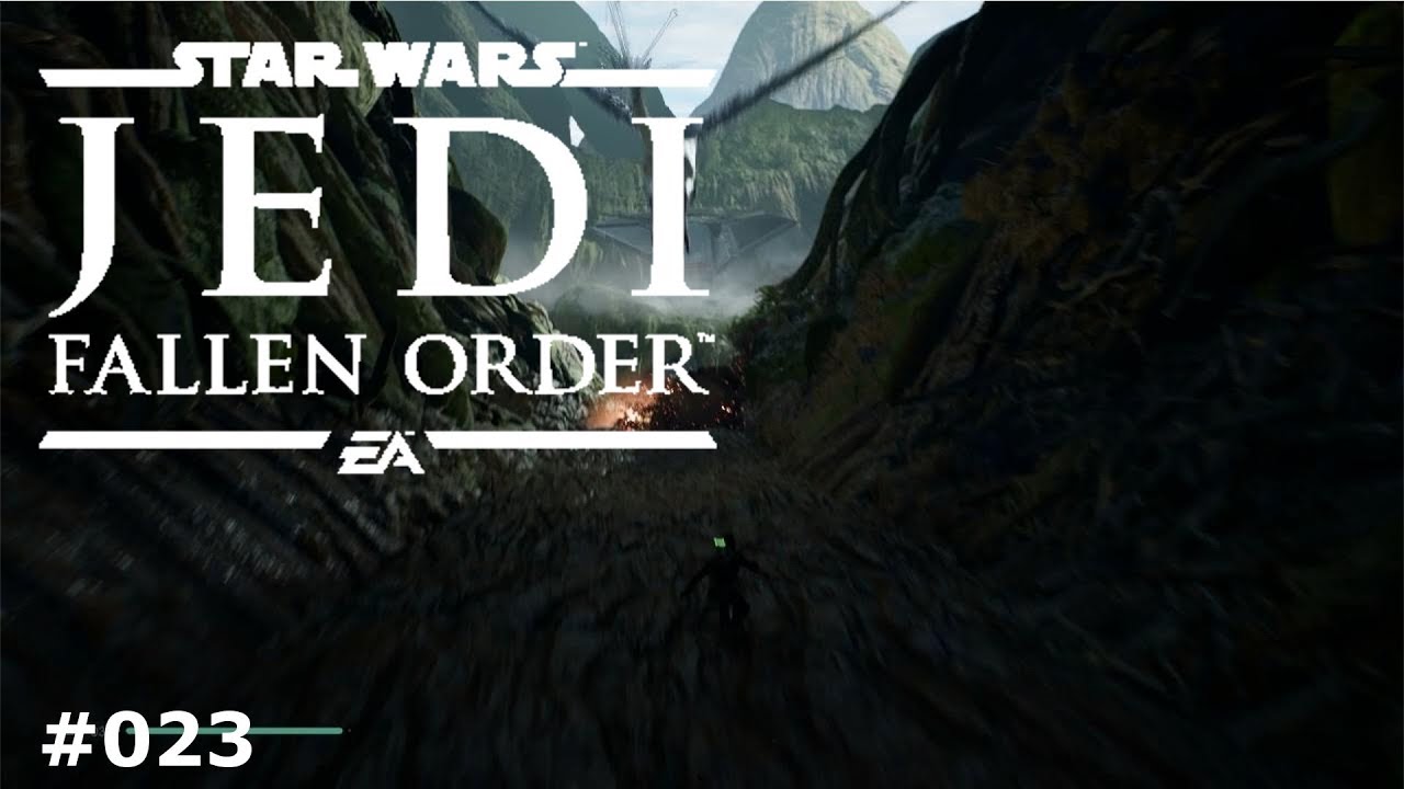 Star Wars Jedi Fallen Order Doppelsprung Star Wars Jedi Fallen Order #023 Die Rutschbahn + Doppelsprung - YouTube