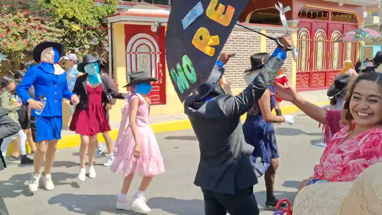 Desfile Cuadrilla La Morenita - Nexquipauac 2026